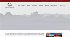 Desktop Screenshot of cathpeakwines.com